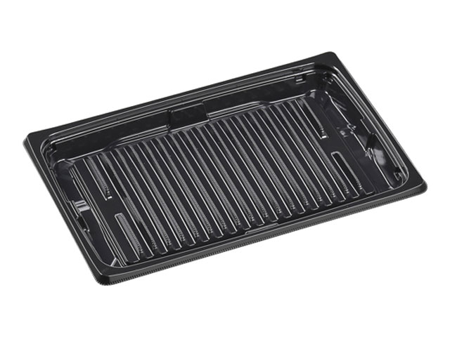 【600枚】MSDプレイン24-16AG本体 黒 エフピコ 食品容器 使い捨て容器 容器 00306264