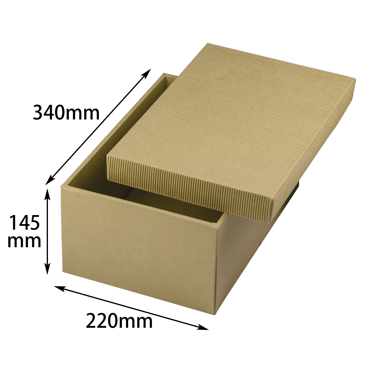 ナチュラルBOX5号ヒモ無 ヤマニ 00319351