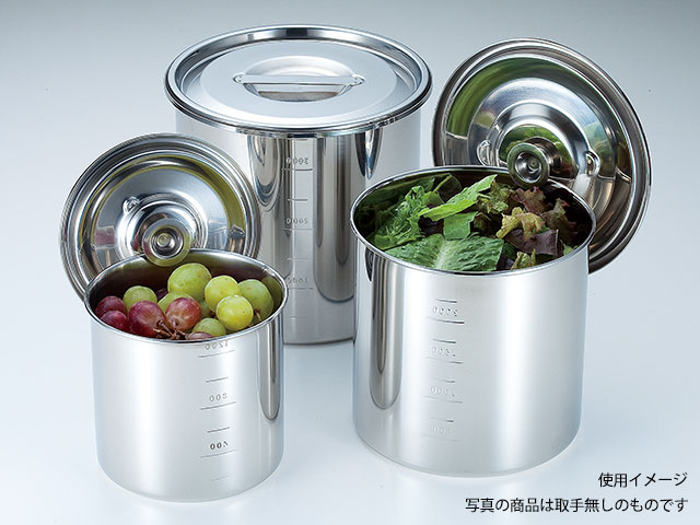 角型キッチンポット 蓋付き 取っ手付き ステンレス製 深型 容器 調味料