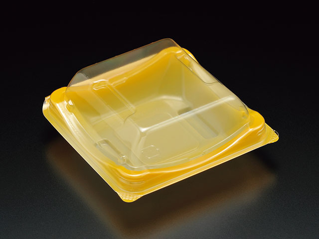 【1200枚】ユニコン SD-2 GRオレンジ スミ 和菓子 菓子 日本 使い捨て 容器 00384991