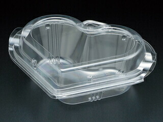 【1000枚】ユニコン ハート1B透明ハート スミ フードパック 弁当 お弁当 篏合 かちっと閉まる 00413834｜プロステアウトレット 21,496円