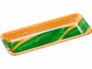 【1800枚】FLB-Y10-25 エコ木目葉らん エフピコ 発泡トレー トレー 食品スーパー 00425080