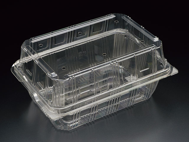 【200枚】アスコンY1000BH 透明 スミ フードパック 弁当 お弁当 篏合 かちっと閉まる 00440989|プロステアウトレット