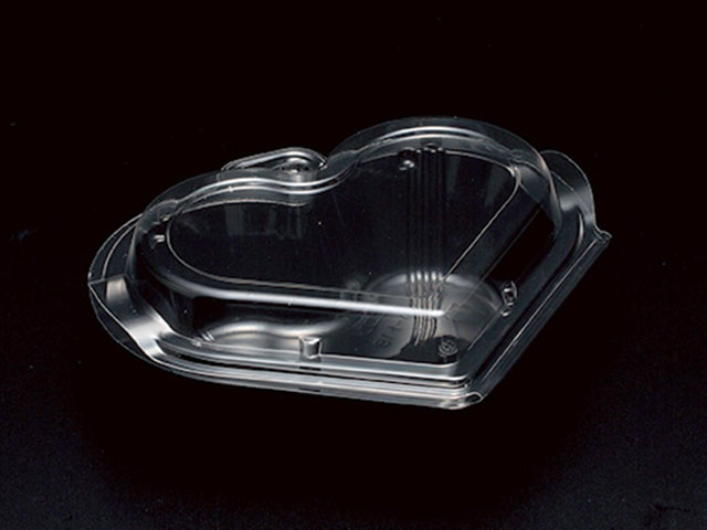 【1000枚】ユニコン ハート1B 黒 スミ 和菓子 菓子 日本 使い捨て 容器 00442009｜プロステアウトレット