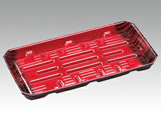 【800枚】FU-30-15(25) 春慶赤 エフピコ 食品トレー トレー 食品スーパー 使い捨て 00457194