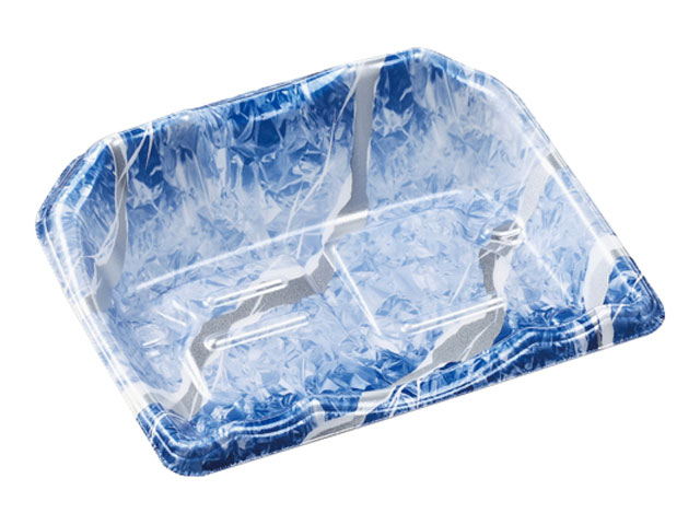 【900枚】豊山20-17 本体 銀氷青 エフピコ 鮮魚 魚 食品スーパー 使い捨て 00469108