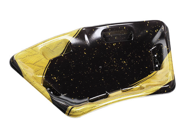【600枚】扇皿29-19 本体 月見金 エフピコ 寿司容器 鮮魚 魚 寿司 にぎり 00469796