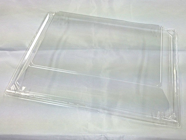 【320枚】角皿(極小)フタ ニシキ 寿司容器 鮮魚 魚 寿司 にぎり 00487629