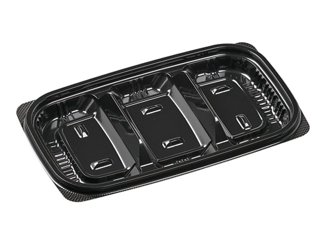 【1200枚】MSD惣菜18-11(17)-3 黒 エフピコ 食品容器 使い捨て容器 容器 00492603｜プロステアウトレット