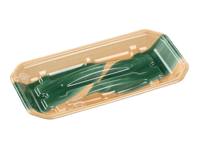 【1200枚】豊漁29-15(27)A エコ木目葉らん エフピコ 食品トレー トレー 食品スーパー 使い捨て 00504061|プロステアウトレット