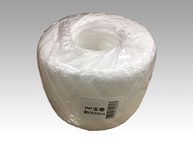【40巻】PPテープ玉巻300m 白 ローヤル化成 00517839 プロステ｜プロステアウトレット