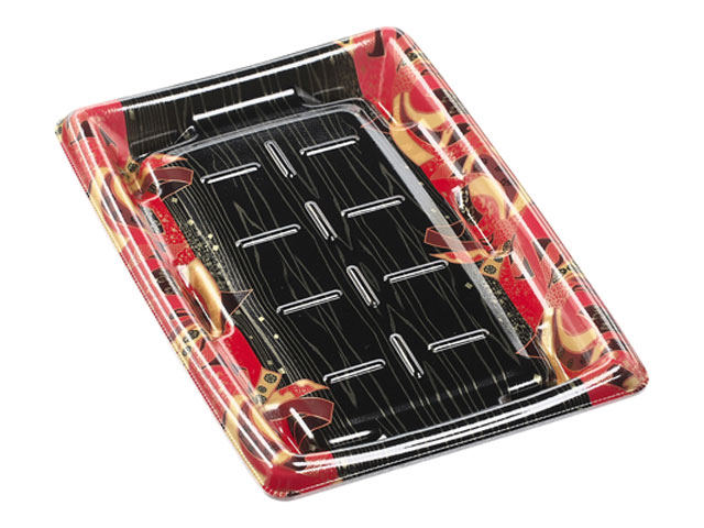 【600枚】MTD25-17平 本体 舞姫赤 エフピコ 食品トレー トレー 食品スーパー 使い捨て 00518814