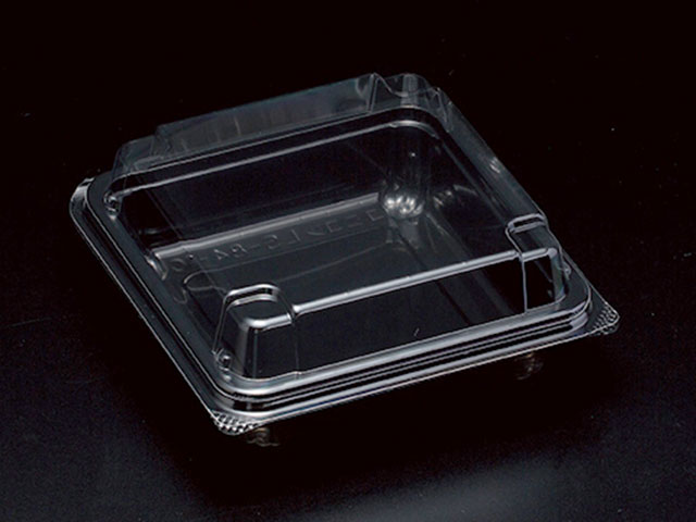 【1000枚】ユニコン LS-84-10 B スミ フードパック 弁当 お弁当 篏合 かちっと閉まる 00522766|プロステアウトレット