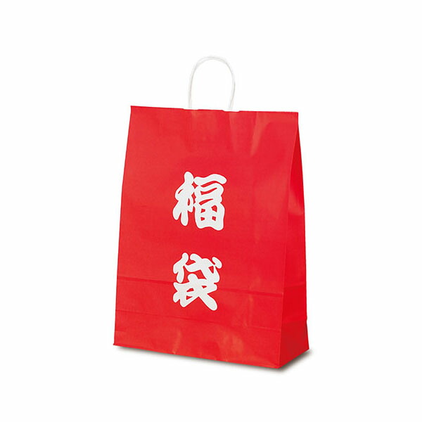 【100点】紙手提袋 1495 自動紐手提袋 T-12 福袋(文字) ベルベ 00527789