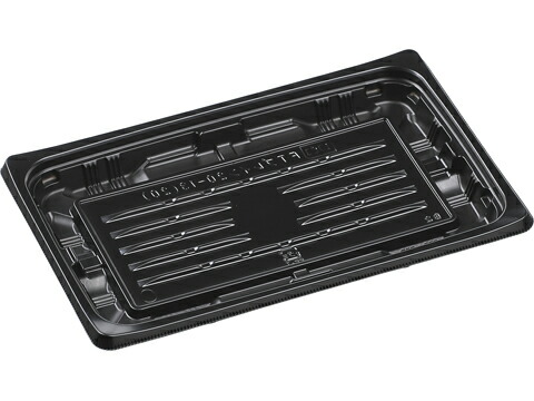 【900枚】FTプレイン20-13(20) 黒 エフピコ 食品容器 使い捨て容器 容器 00552666