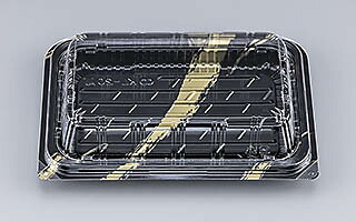 【1200枚】嵌合フードパック 弁当 お弁当 KL-20 高(N) かがり火 シーピー化成 00553181
