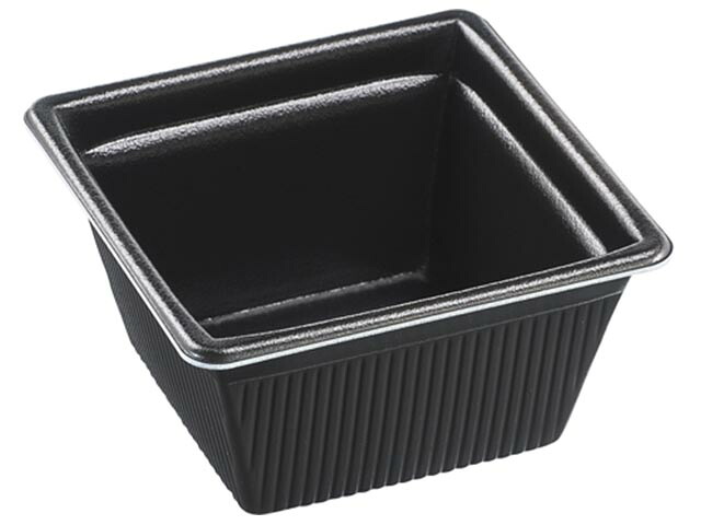 【600枚】MFPドリス角14-14(71) 黒W エフピコ 使い捨て弁当容器 テイクアウト 00563026｜プロステアウトレット