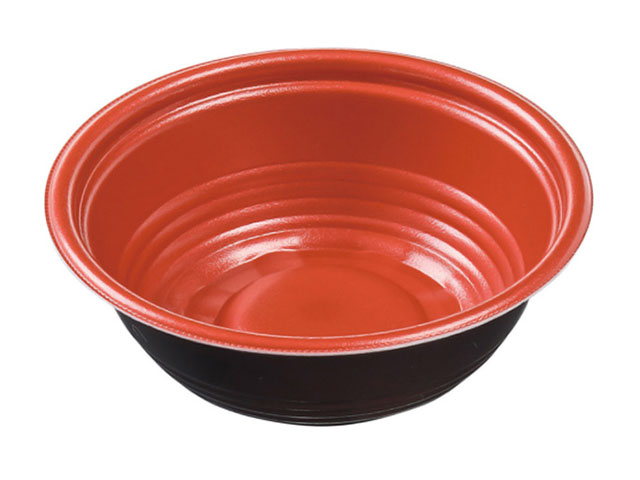 【750枚】MFPホット麺17(57) M赤黒 エフピコ 00625647｜プロステアウトレット 19,097円