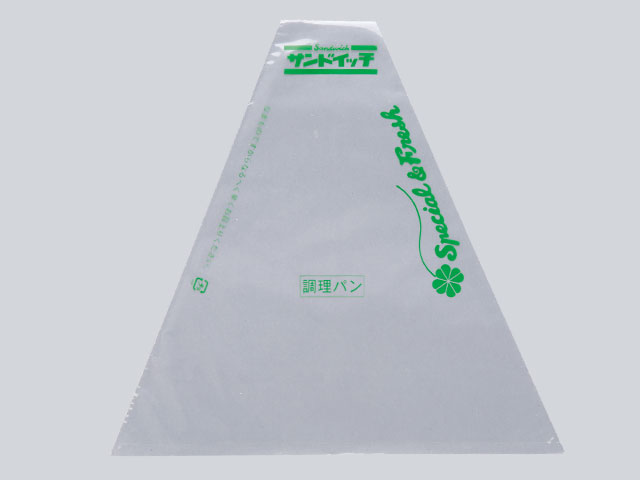 【1000枚】大阪ポリエチレン販売 サンドウィッチ袋 新No.41(草柄入) 00630170 プロステ｜プロステアウトレット