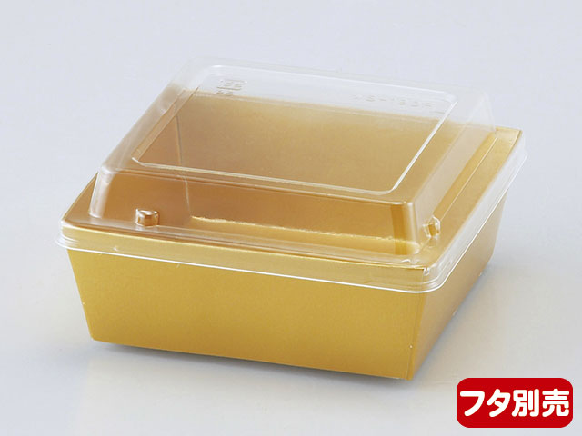 【500枚】カラートレーK95 ゴールド 伊藤景パック産業 菓子容器 スイーツ容器 ベーカリー容器 00631302 プロステ