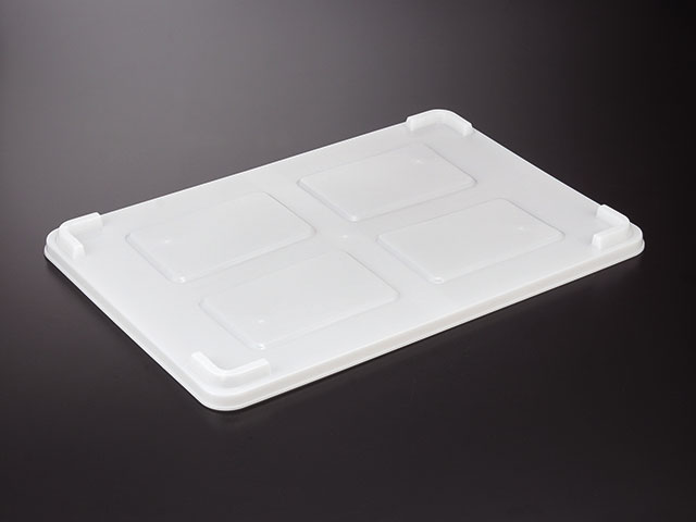 【20個】パンコンテナー 小型用蓋 抗菌N(ナチュラル) 岐阜プラスチック工業 保存容器 ケース 入れ物 調理 料理 小物 00637565 プロステ