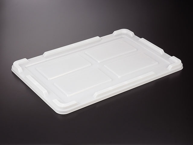 【10個】パンコンテナー #0用蓋 抗菌N(ナチュラル) 岐阜プラスチック工業 保存容器 ケース 入れ物 調理 料理 小物 00637570 プロステ