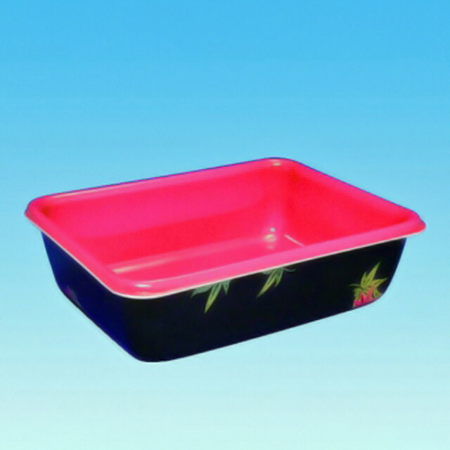 【700枚】B-4 耐熱もみじ 内赤(本体) 青葉紙業 丼容器 どんぶり 丼 00666040
