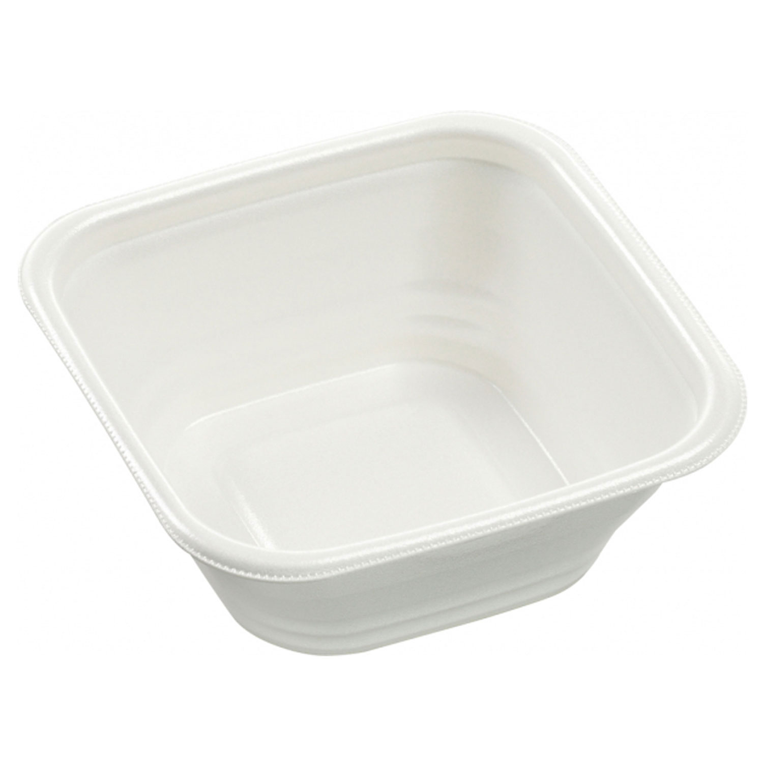 【300点】どんぶり容器 DLV角丼16-16(61)MFP 白 エフピコ 00670888