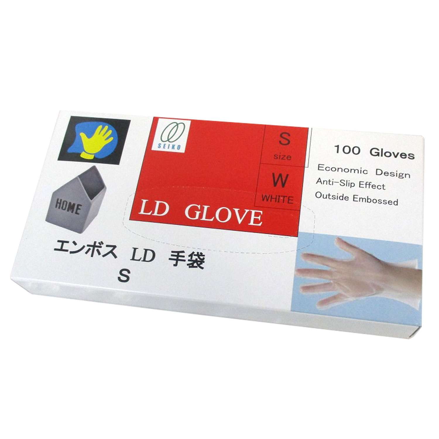 【40箱】LD手袋(半透明)Sサイズ 静光産業 00674230 プロステ|プロステアウトレット