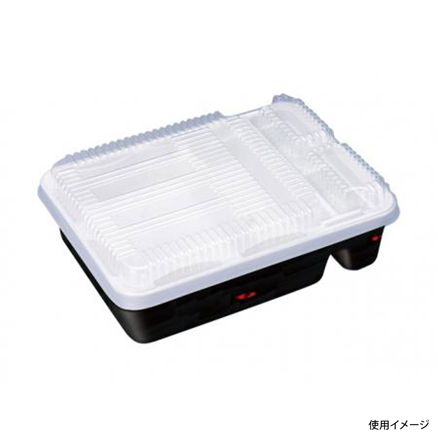 【500枚】ナルホット Nグルメ3 幕の内 蓋 OPS 透明 シンギ 食品容器 使い捨て容器 容器 00683243|プロステアウトレット