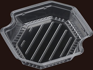 【1600枚】APベジBOX126 中皿1 APET エフピコ 汁物容器 麺容器 使い捨て容器 食品容器 00541511