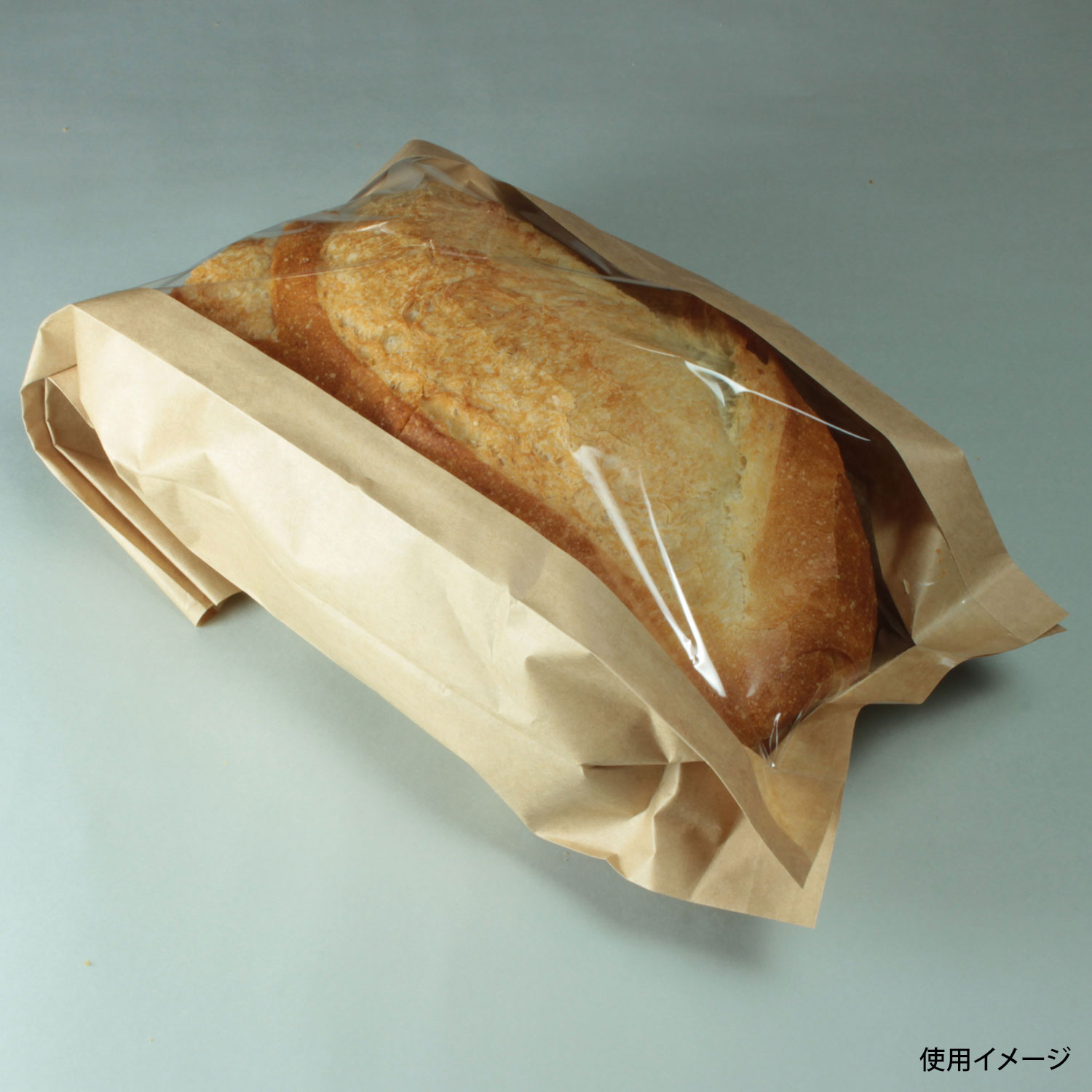 【1000枚】窓付きフランスパン袋 ハーフ用 睦化学工業 00364886 プロステ｜プロステアウトレット