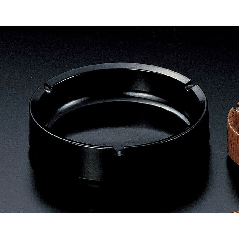 【160枚】卓上品 M10-818 灰皿 黒(中) マイン 00394774 プロステ｜プロステアウトレット