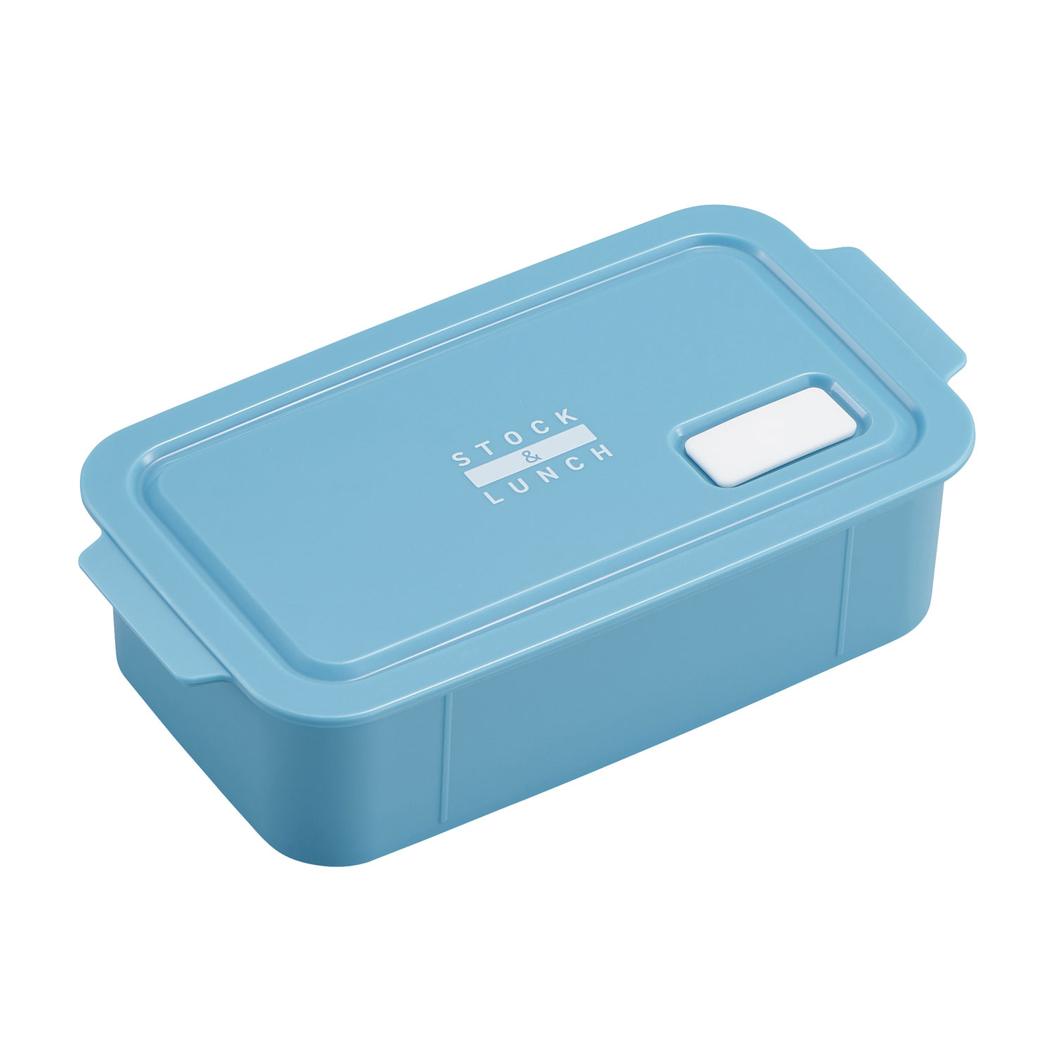 【30個】弁当箱 STOCK＆LUNCH BOX STL-500 ブルー 00416912