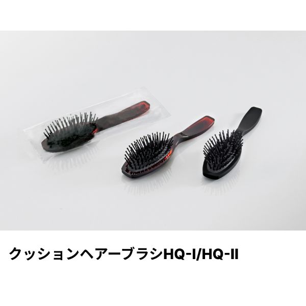 【300個】ダイト アメニティ クッションヘアーブラシ HQ-I べっこう調 クリアOPシリーズ 00475166 プロステ