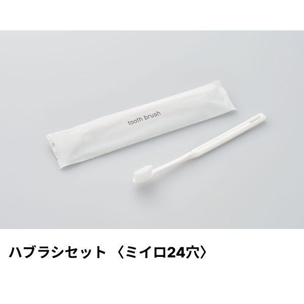 【2000本】ダイト アメニティ ハブラシ(ミイロ24穴) 3gラミネート ホワイト ミスティIIシリーズ 00475643 プロステ 21,389円