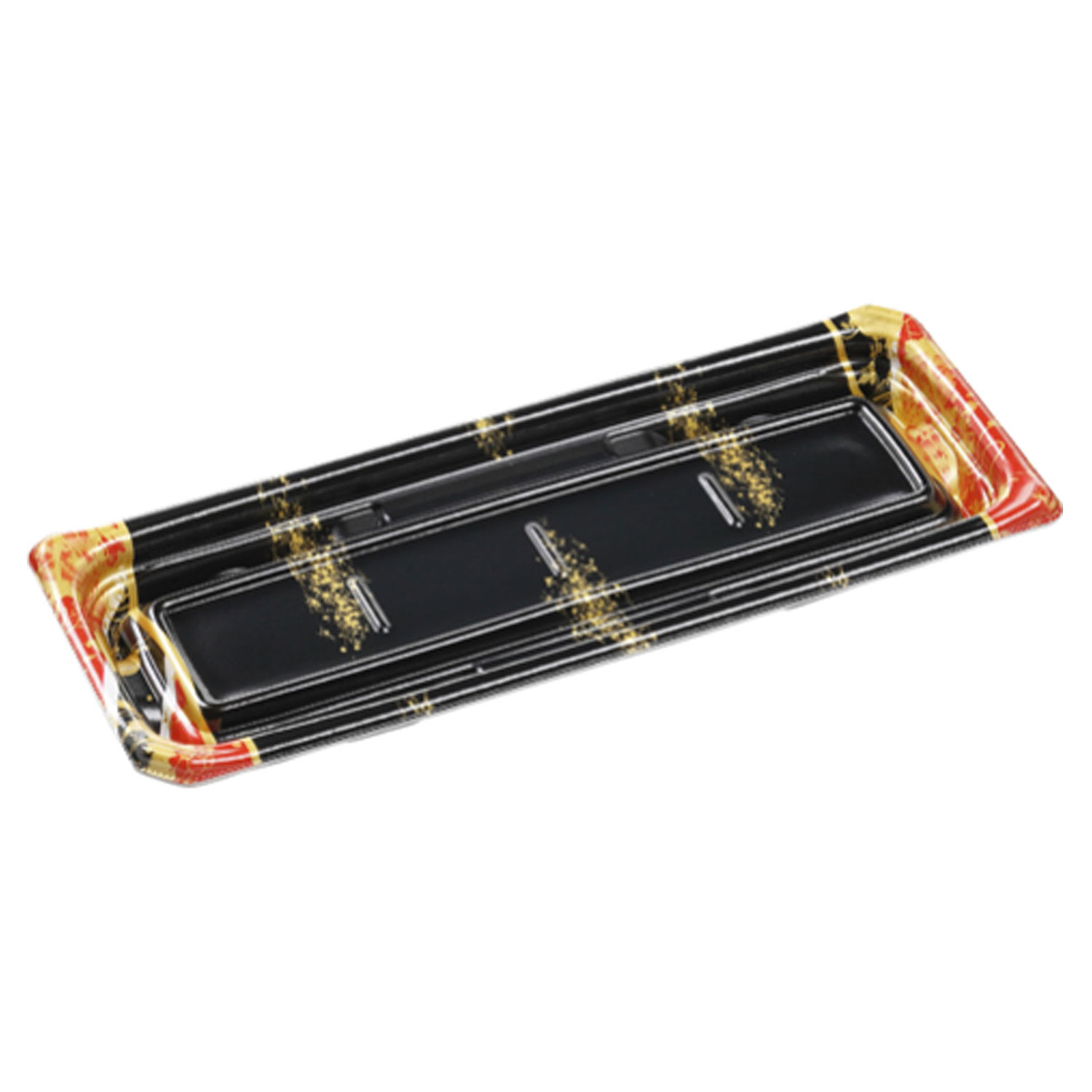 【600枚】寿司・刺身容器 エフピコ Uステージ32-12 本体 流華赤 00328939｜プロステアウトレット