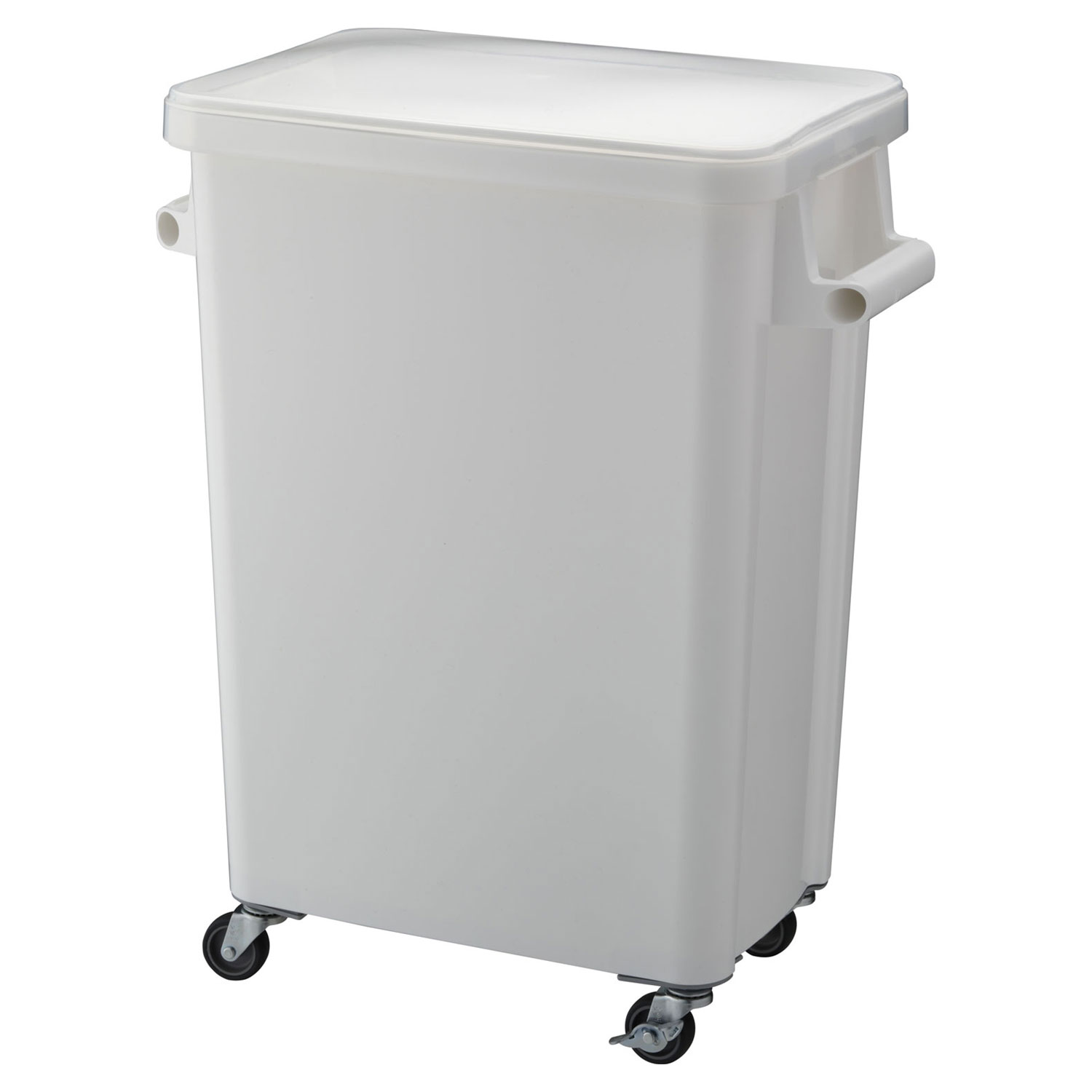 【2個】厨房用品 材料保管容器70L (パッキン付) W リス 00406052 プロステ