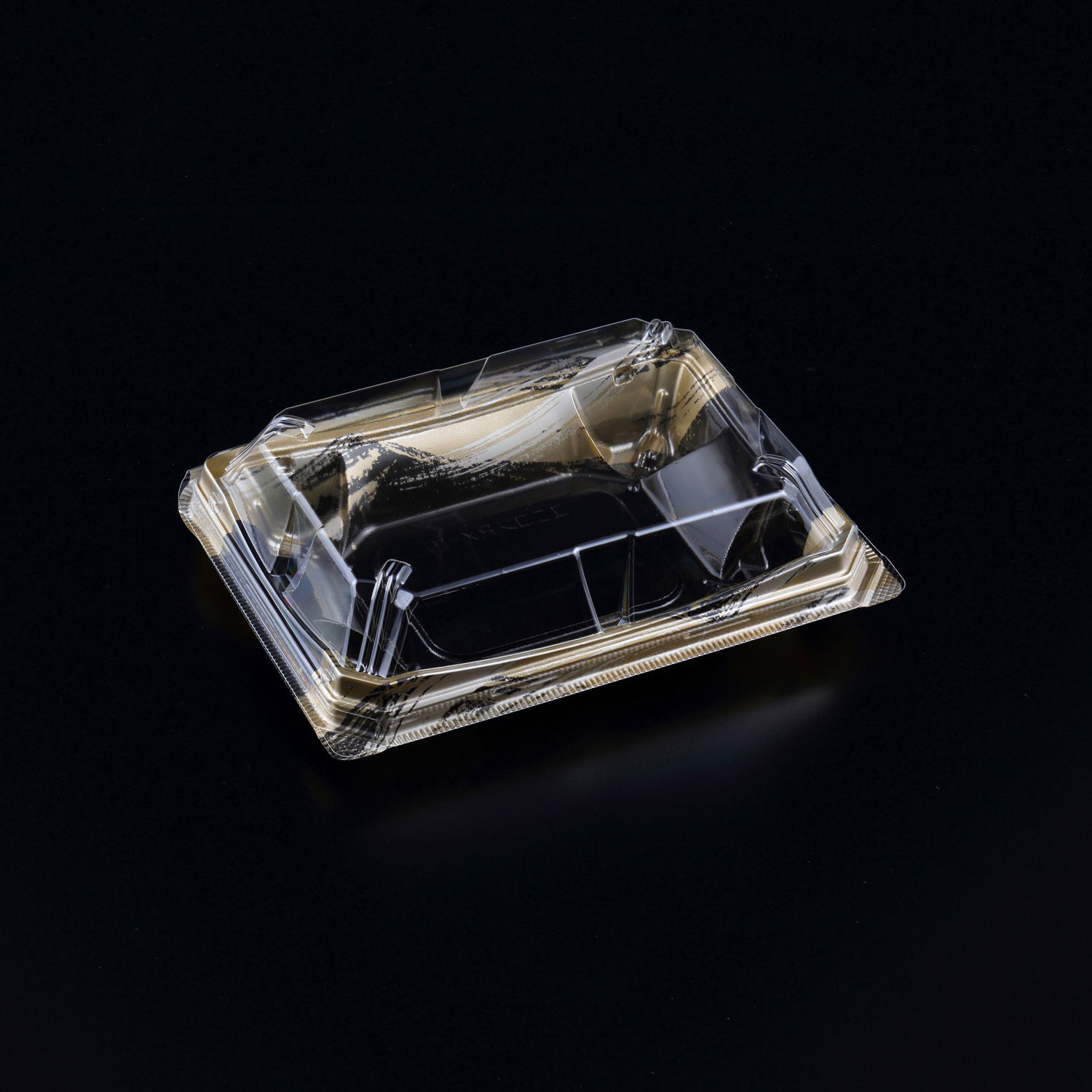 【600枚】フードパック ユニコン RX-16 金銀波 00578743