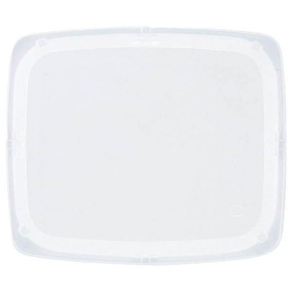 【600枚】弁当容器 アヅミ産業 T-25-21 蓋 透明 00431263