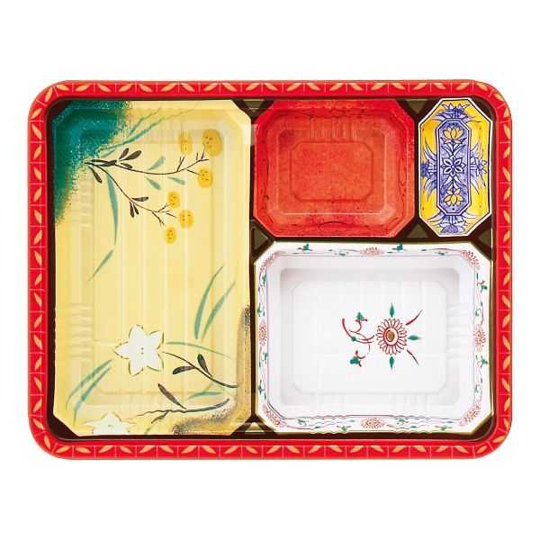 【800枚】弁当容器 アヅミ産業 T-80-60-2F 00543015