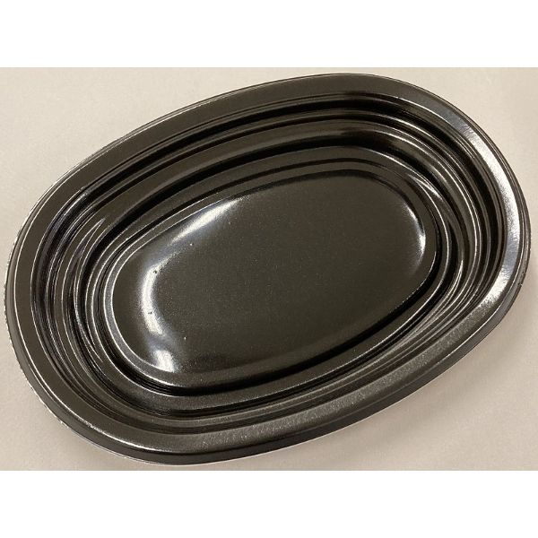 【400枚】中央化学 軽食容器 TPオルマ M25-18 黒 身 00712980