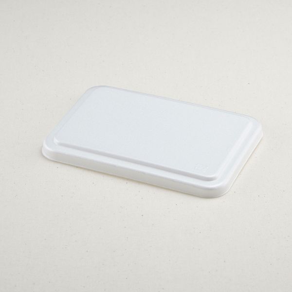 【600枚】弁当容器 青葉紙業 B-23 蓋 白 00432774