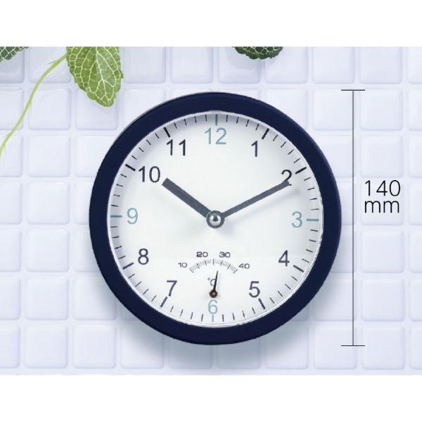 【20個】入浴用品 アーテック バスクロック温度計付 00448119 プロステ