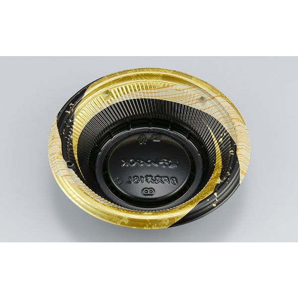 【900枚】どんぶり容器 シーピー化成 BF丸丼18L 月丸黒本体 00705622｜プロステアウトレット