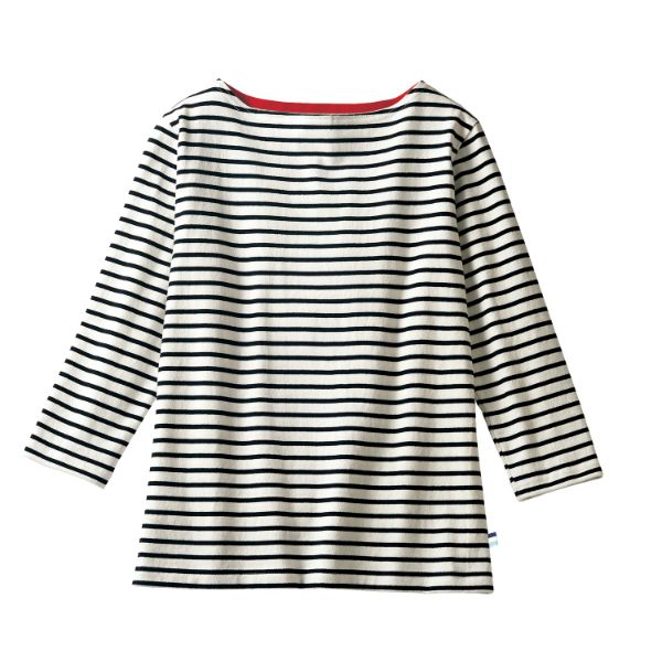 【1枚】住商モンブラン ユニフォーム BW2507-10_LL カットソー 兼用 8分袖 ブラックボーダー LL 00439127 プロステ