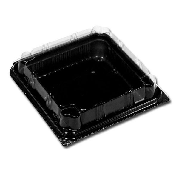 【1000枚】デンカポリマー サンドイッチ用フードパックOPSW12-12(50) 黒 00459860｜プロステアウトレット