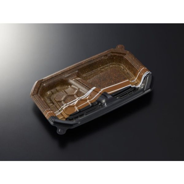 【1000枚】中央化学 弁当容器 CTロックス22-14 2SパイルBR身 00730899｜プロステアウトレット