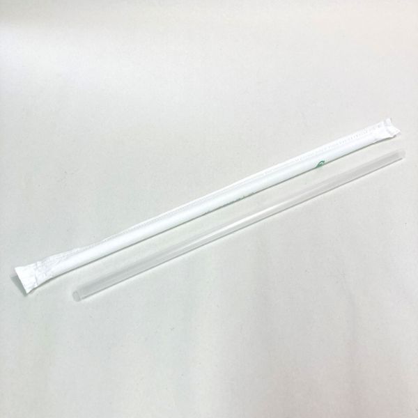 【20点】バイオマスストローN 紙袋入 6×210 500本入 00732015 プロステ