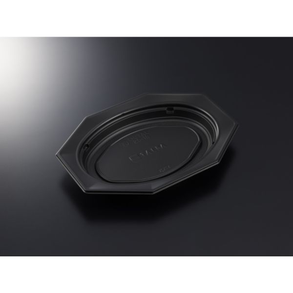【400枚】中央化学 惣菜容器 TAオクタル 26-18 BK 身 00733567|プロステアウトレット